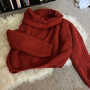 Cozy Rust Sweater